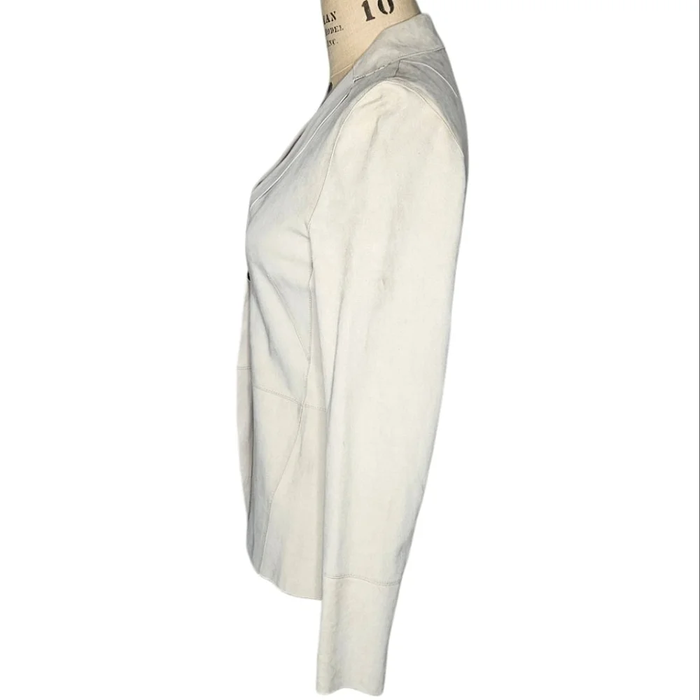 Akris Punto | Lambskin Suede Jacket | Women's | Size 4_6